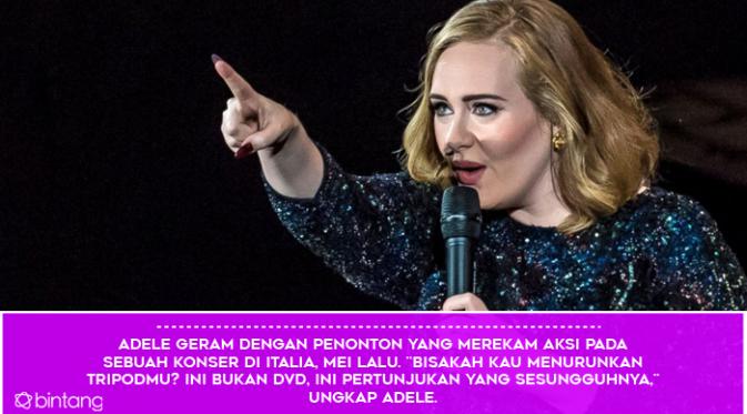 Dominasi dan Sensasi Adele di Industri Musik Dunia. (Foto: abcnews.go.com, Desain: Muhammad Iqbal Nurfajri/Bintang.com)