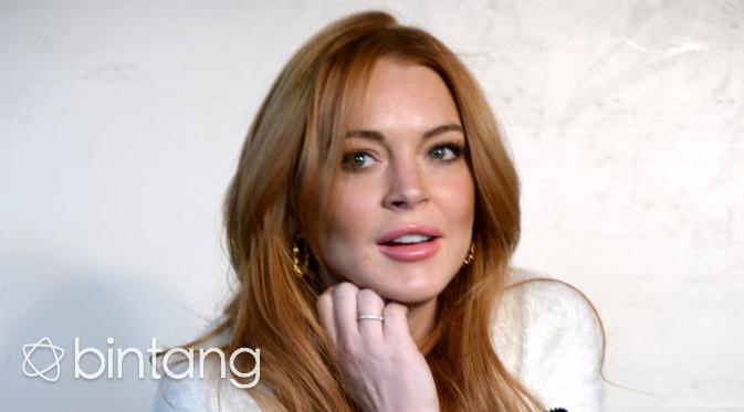 Lindsay Lohan mengambil hikmah dari kisah cintanya yang kandas. (AFP/Bintang.com)