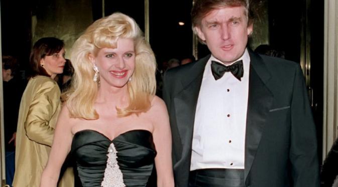 Donald Trump dan Ivana Zelnickova (The Star)