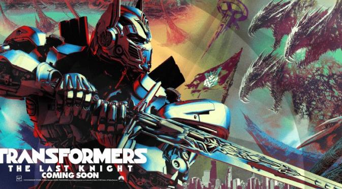 Poster Transformers: The Last Knight. (Twitter - @ParamountUK)
