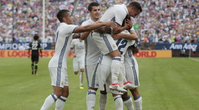Real Madrid di International Champions Cup 2016 (Reuters)