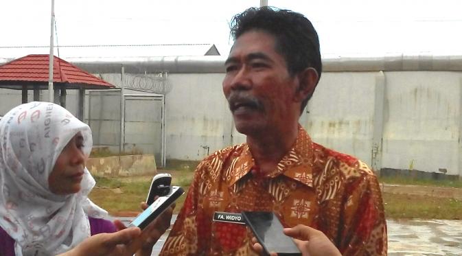 Kepala Lembaga Pemasyarakatan Bentiring Kota Bengkulu FA Widyo Putranto. (Liputan6.com/Yuliardi Hardjo Putro)
