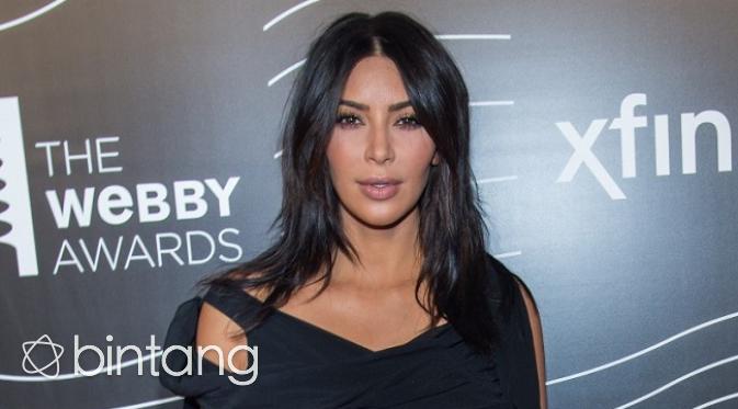 Kim Kardashian tak percaya diri dengan bobot tubuhnya. (AFP/Bintang.com)