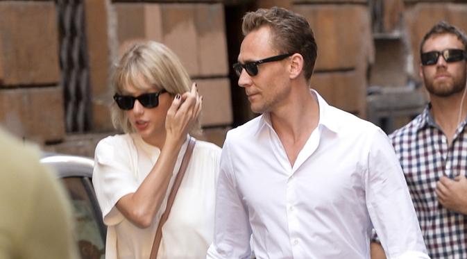Taylor Swift dan Tom Hiddleston berpisah karena kesibukan. (Dailymail/Bintang.com)
