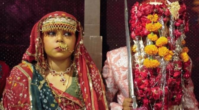 Pernikahan dini masih banyak terjadi di negara-negara di dunia. (Foto: IBTimes)