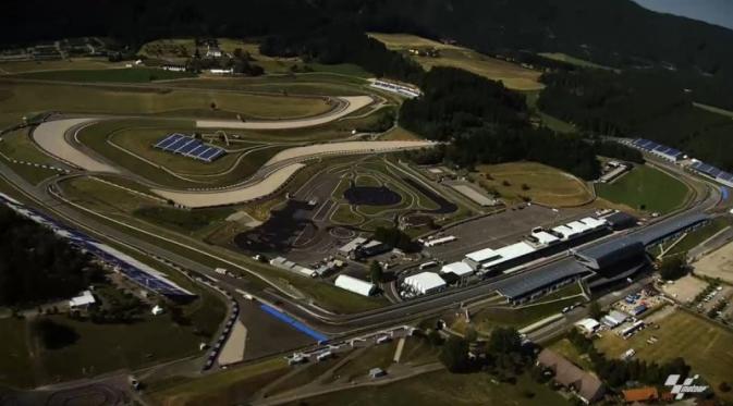 Sirkuit Red Bull Ring, lokasi penyelenggaraan MotoGP Austria (MotoGP)