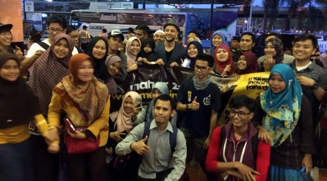 Sambutan Meriah Fans, Bikin Maher Zain Semringah