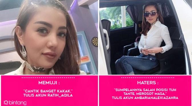 Bella Shofie vs Haters, antara Benci dan Memuji. (Foto: Instagram @bellashofie5292, Desain: Muhammad Iqbal Nurfajri/Bintang.com)