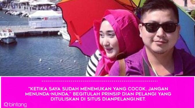 Dian Pelangi, Perjalanan Cinta Hingga Gugat Cerai Suami. (Foto: Instagram @tito.haris, Desain: Muhammad Iqbal Nurfajri/Bintang.com)