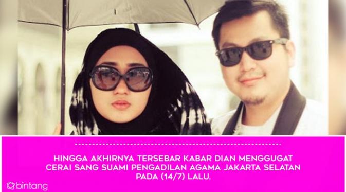 Dian Pelangi, Perjalanan Cinta Hingga Gugat Cerai Suami. (Foto: dianpelangi.net, Desain: Muhammad Iqbal Nurfajri/Bintang.com)