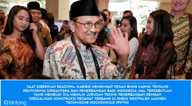 Mengenal Lebih Dekat BJ Habibie dalam 5 Fakta Menarik. (Digital imaging: Muhammad Iqbal Nurfajri)