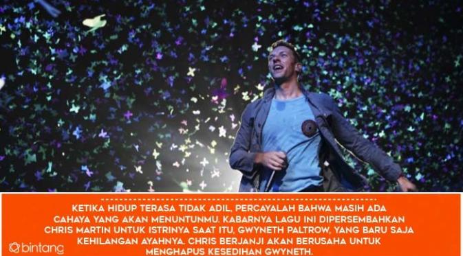 Lagu-lagu Coldplay yang paling legendaris (Foto: Bintang Pictures, Desain: Muhammad Iqbal Nurfajri/Bintang.com)