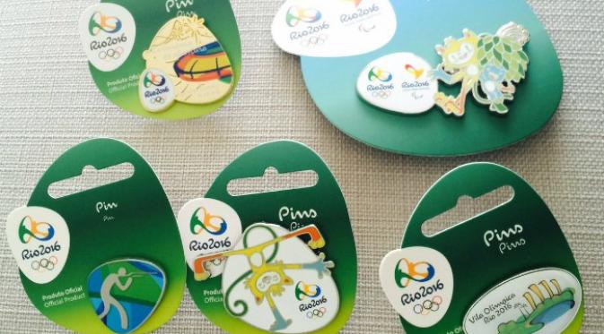 Bukan hanya medali hadiah pertandingan yang menjadi rebutan para pengunjung Olimpiade 2016 kali ini. Lalu apa yang dicari? (Sumber @KimRhode via Twitter)