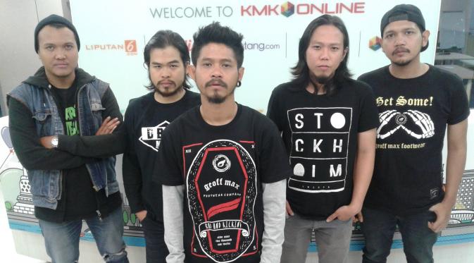 Rising the Fall, band metal Indonesia. (Ruly Riantrisnanto)