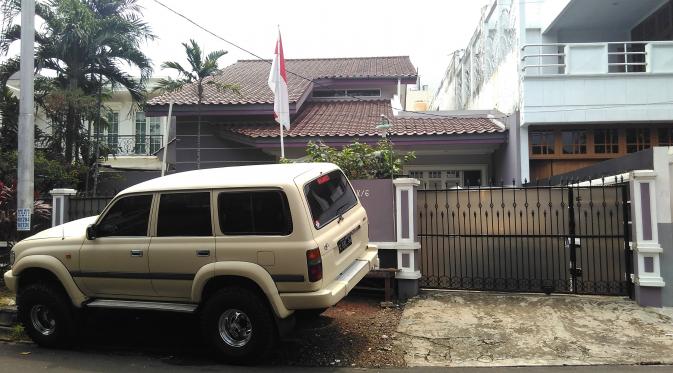 Kediaman Gatot Brajamusti Jalan Niaga Hijau X, No 6, Pondok Pinang, Kebayoran Lama, Jakarta Selatan. (Liputan6.com/Muslim AR)