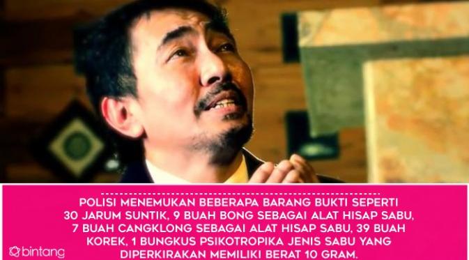 Fakta di Balik Aa Gatot Brajamusti yang Tertangkap Narkoba. (Foto: YouTube, Desain: Muhammad Iqbal Nurfajri/Bintang.com)