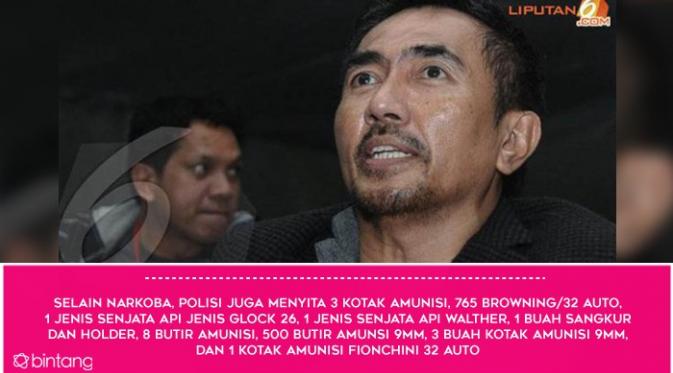 Fakta di Balik Aa Gatot Brajamusti yang Tertangkap Narkoba. (Foto: Ferry Noviandi/Liputan6.com, Desain: Muhammad Iqbal Nurfajri/Bintang.com)