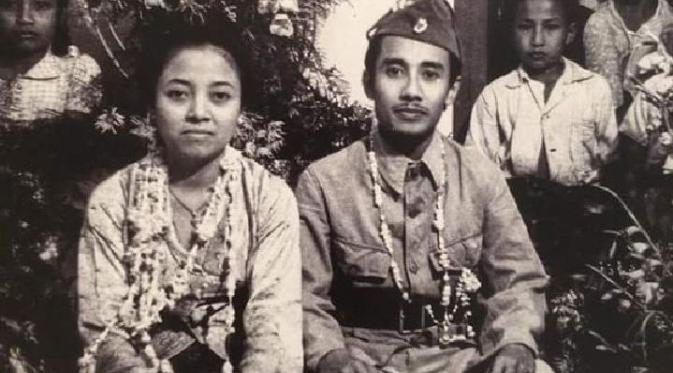 Bung Tomo dan istri saat menikah. (Istimewa)