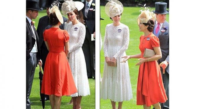 Kate Middleton dan Putri Mary