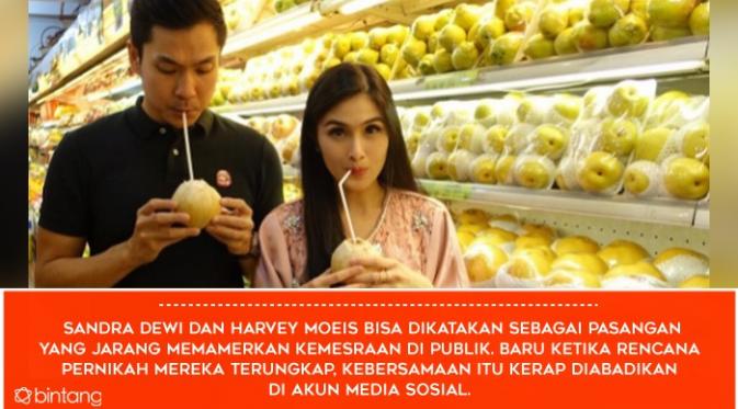 Cinta Rahasia Sandra Dewi dan Harvey Moeis. (Foto: Instagram @sandradewi88, Desain: Muhammad Iqbal Nurfajri/Bintang.com)