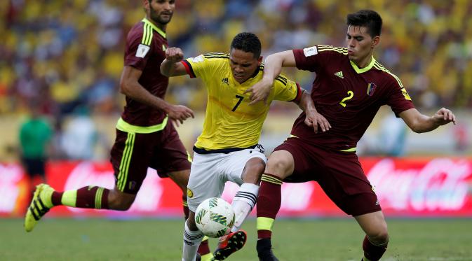 Striker Kolombia Carlos Bacca (REUTERS/John Vizcaino)