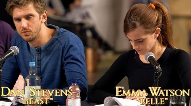 Emma Watson & Dan Stevens - Beauty and the Beast (Foto: Aceshowbiz.com)