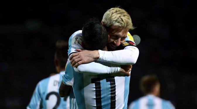 Lionel Messi di laga Argentina vs Uruguay (Reuters)
