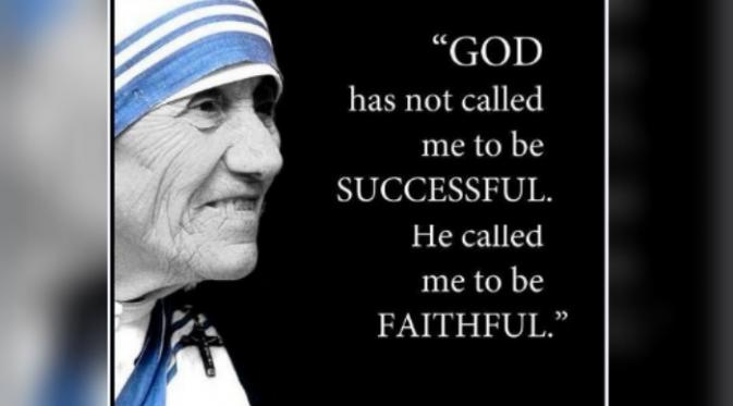 Kata-kata Bunda Teresa yang inspiratif (Shivam Jaiswal)