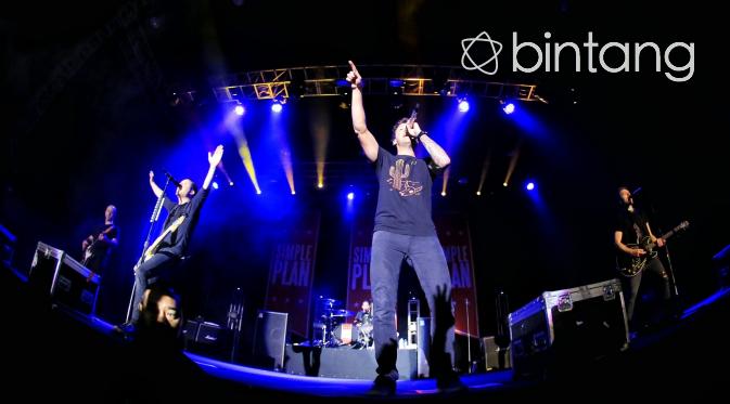 Simple Plan (Adrian Putra/Bintang.com)