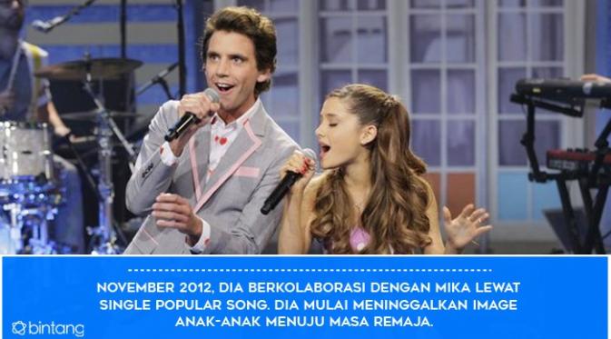 Transformasi Ariana Grande (Foto: Bintang Pictures, Desain: Muhammad Iqbal Nurfajri/Bintang.com)