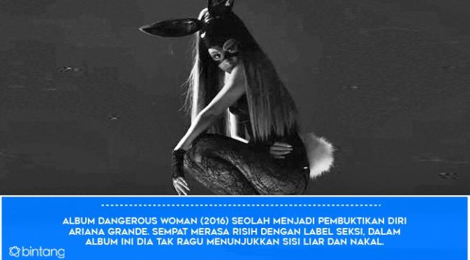 Transformasi Ariana Grande (Foto: Bintang Pictures, Desain: Muhammad Iqbal Nurfajri/Bintang.com)