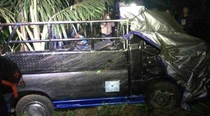 Lokasi kecelakaan maut Batang yang menewaskan 16 orang (Liputan6.com / Fajar Eko)