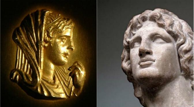 Olympias dan Alexander Agung. (Sumber livius.org dan britannica.com)
