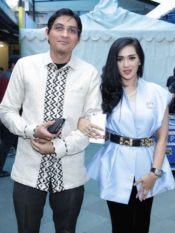 Lucky Hakim dan Tiara Dewi (Deki Prayoga/bintang.com)