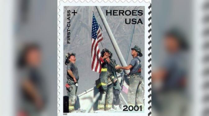 Prangko 9/11 (Associated Press)