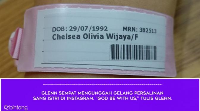 Kebahagiaan Glenn Alinskie dan Chelsea Olivia Sambut Buah Hati. (Foto: Instagram @glennalinskie, Desain: Muhammad Iqbal Nurfajri/Bintang.com)