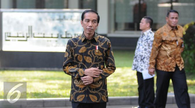 Presiden Joko Widodo. (Liputan6.com/Faizal Fanani)