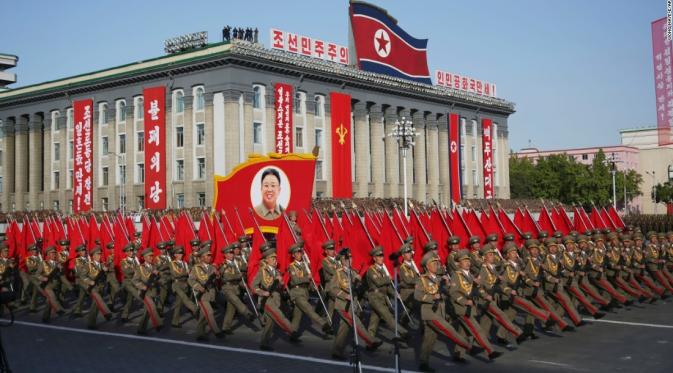 Ilustrasi Korea Utara (CNN)