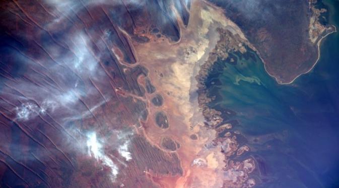 Australia. (Jeff Williams/NASA)