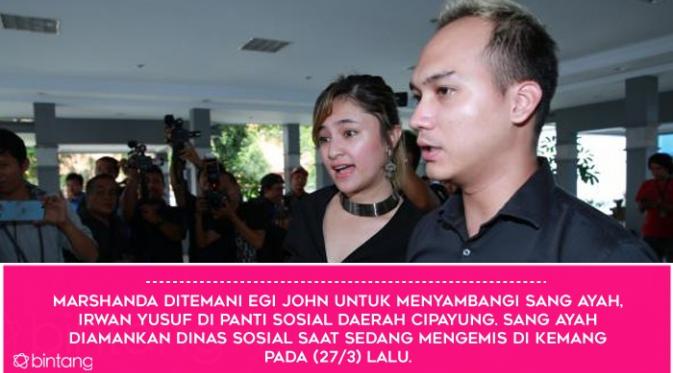 Pasang Surut Jalinan Asmara Marshanda dan Egi John. (Foto: Deki Prayoga/Bintang.com, Desain: Muhammad Iqbal Nurfajri/Bintang.com)