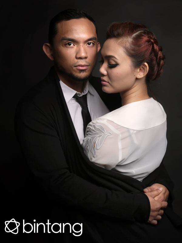 Rina Nose dan Fakhrul Razi. (Galih W. Satria/Bintang.com)