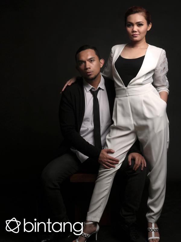 Rina Nose dan Fakhrul Razi. (Galih W. Satria/Bintang.com)