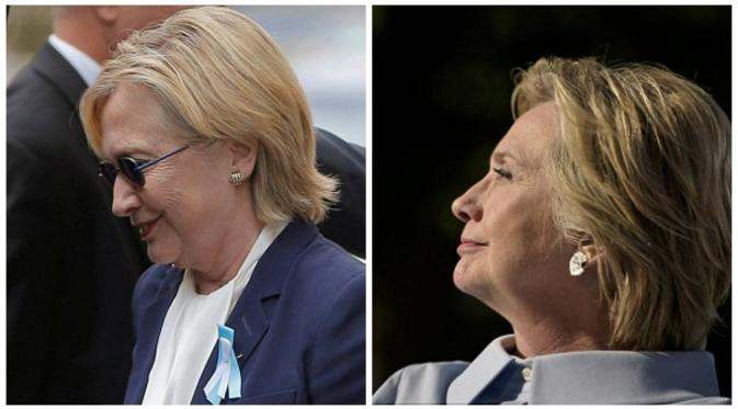 Teori Konspirasi Misteri 'Dua Hillary' (Daily Mail/AFP/Reuters)