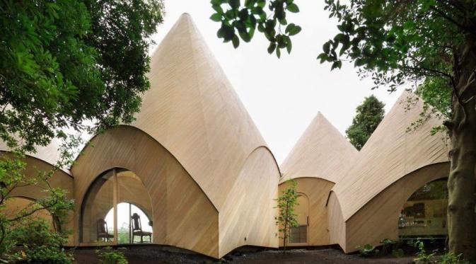 Rumah tenda ini benar-benar eye-catching. (Via: boredpanda.com)