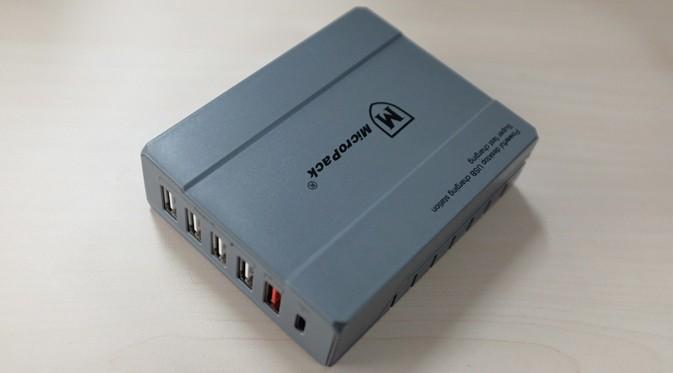 MicroPack USB Charger Station MUC-6QC. Liputan6.com/Iskandar