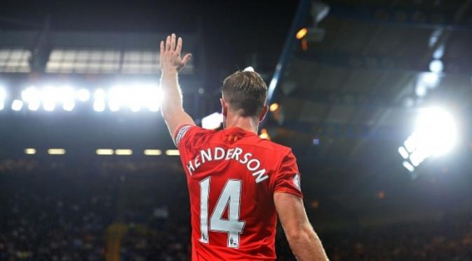 Gelandang Liverpool asal Inggris, Jordan Henderson. (AFP/Glyn Kirk)