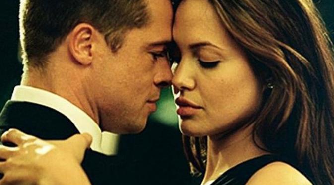 Brad Pitt dan Angelina Jolie 