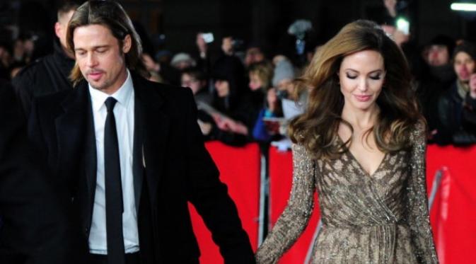 Angelina Jolie mengajukan tuntutan cerai terhadap suaminya, Brad Pitt. (Sumber: Buzzfeed)
