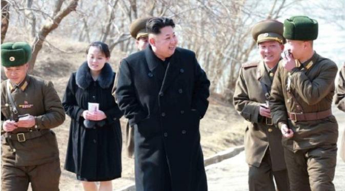 Selalu berada dibelakang Kim Jong-un, Kim Yo Jong telah mendapatan restu untuk menikah dengan Dennis Rodman. (BBC)
