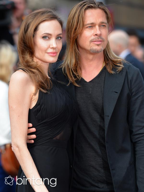 Angelina Jolie dan Brad Pitt (AFP/Bintang.com) 